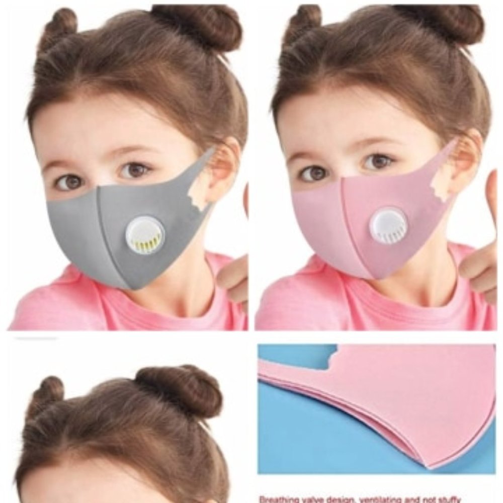 Kid's mask with breathing valve design (3 pcs)